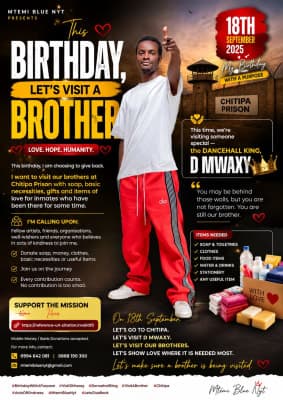 Visit a brother at Chitipa Prison